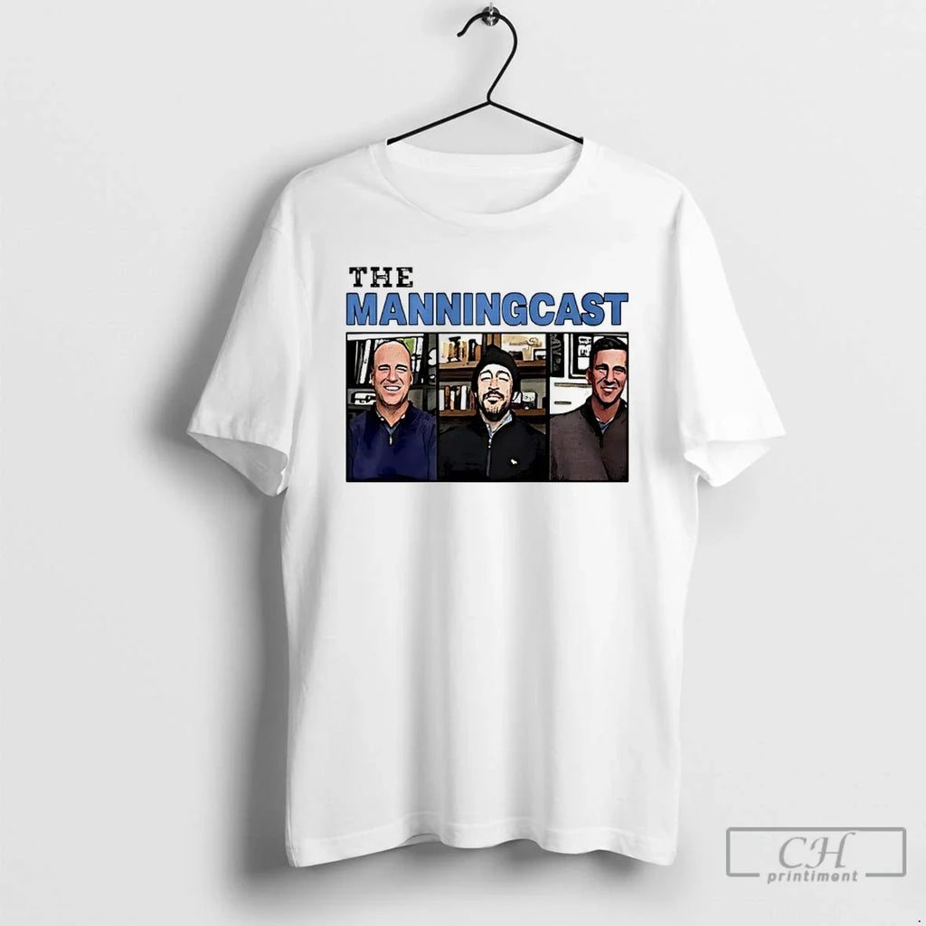 Manningcast Peyton Eli Manning T-Shirts, Hoodie, Sweatshirt - T-Shirt, Sweatshirt, Hoodie