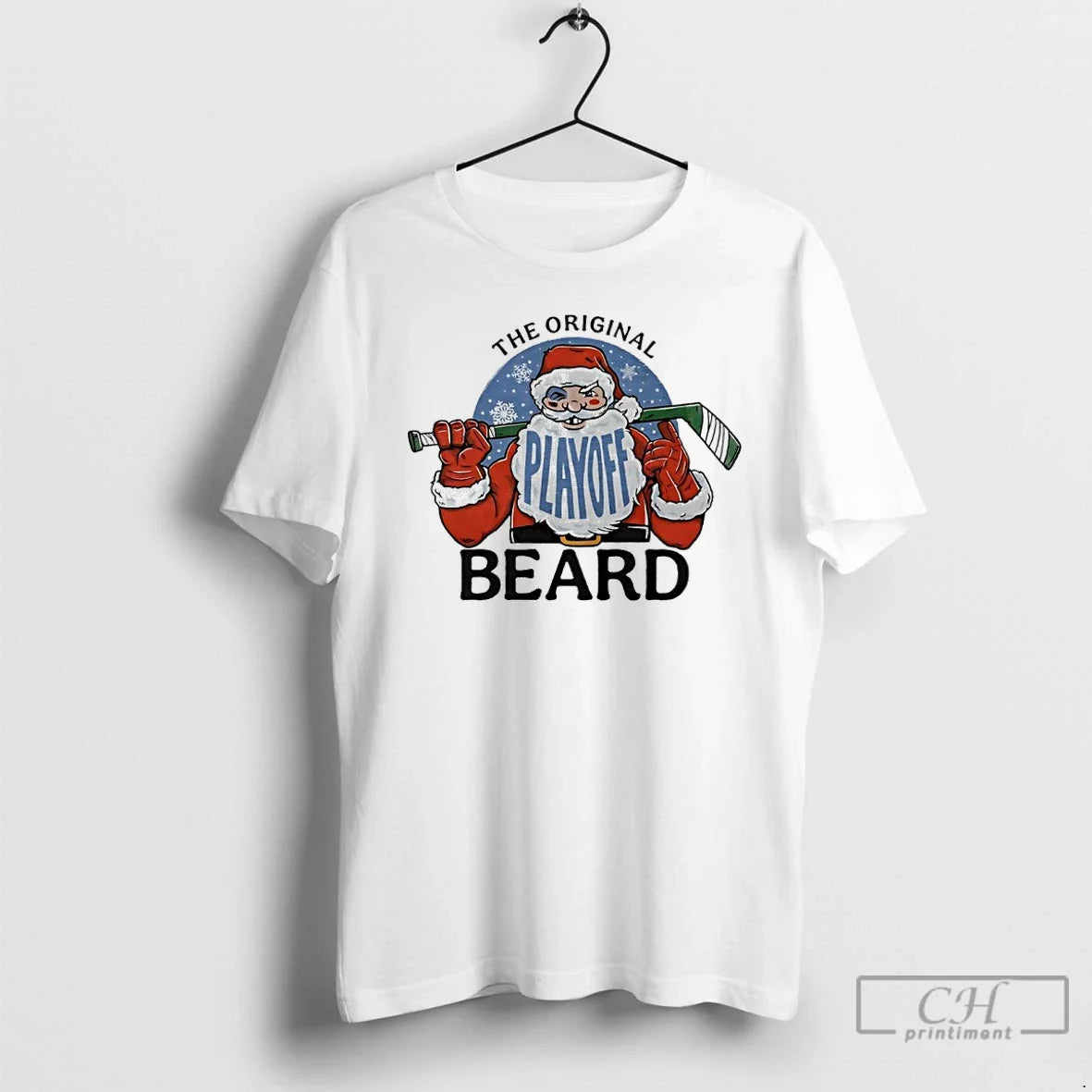 Playoff Beard Santa Hockey T-Shirts, Hoodie, Sweatshirt - T-Shirt, Sweatshirt, Hoodie