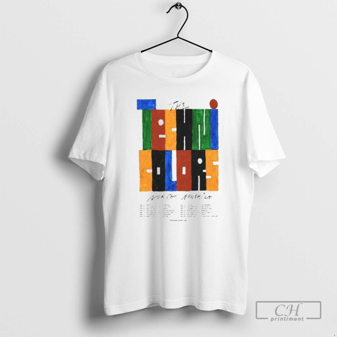 Technicolors North America 2026 Tour Shirt T-Shirts, Hoodie, Sweatshirt - T-Shirt, Sweatshirt, Hoodie