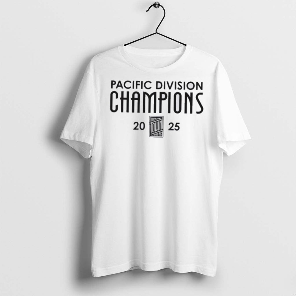 Premium The Town Fc 2025 Pacific Division Champions T Shirts Unisex T-shirt, Sweatshirt, Hoodie, Long Sleeve Tee - T-Shirt, Sweatshirt, Hoodie
