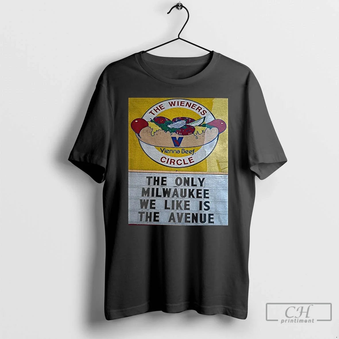 Premium The Wieners Circle Vienna Beef The Only Milwaukee We Like Is The Avenue Logo Unisex T-shirt, Sweatshirt, Hoodie, Long Sleeve Tee - T-Shirt, Sweatshirt, Hoodie