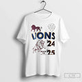 Premium The Pride Of Brisbane Lions Back To Back 2024 2025 T Shirts Unisex T-shirt, Sweatshirt, Hoodie, Long Sleeve Tee - T-Shirt, Sweatshirt, Hoodie