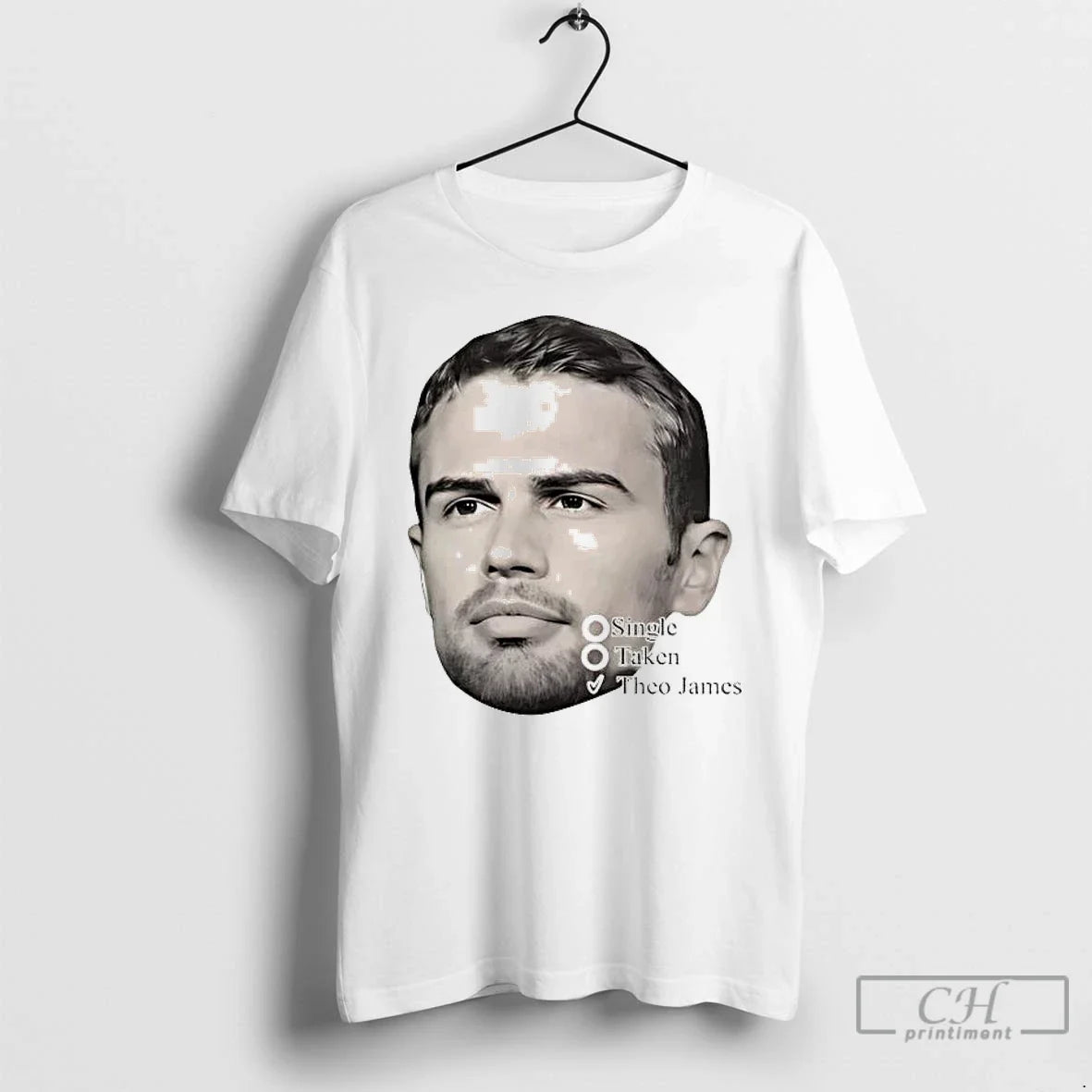 Theo James Single Taken Big Head T-Shirts, Hoodie, Sweatshirt - T-Shirt, Sweatshirt, Hoodie