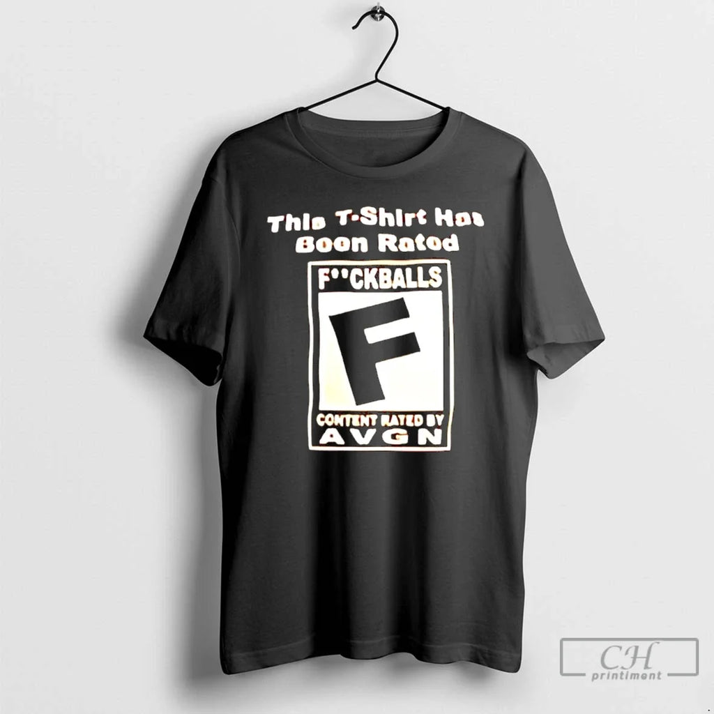 This Has Been Rated Fuckballs Content Rated T-Shirts, Hoodie, Sweatshirt - T-Shirt, Sweatshirt, Hoodie