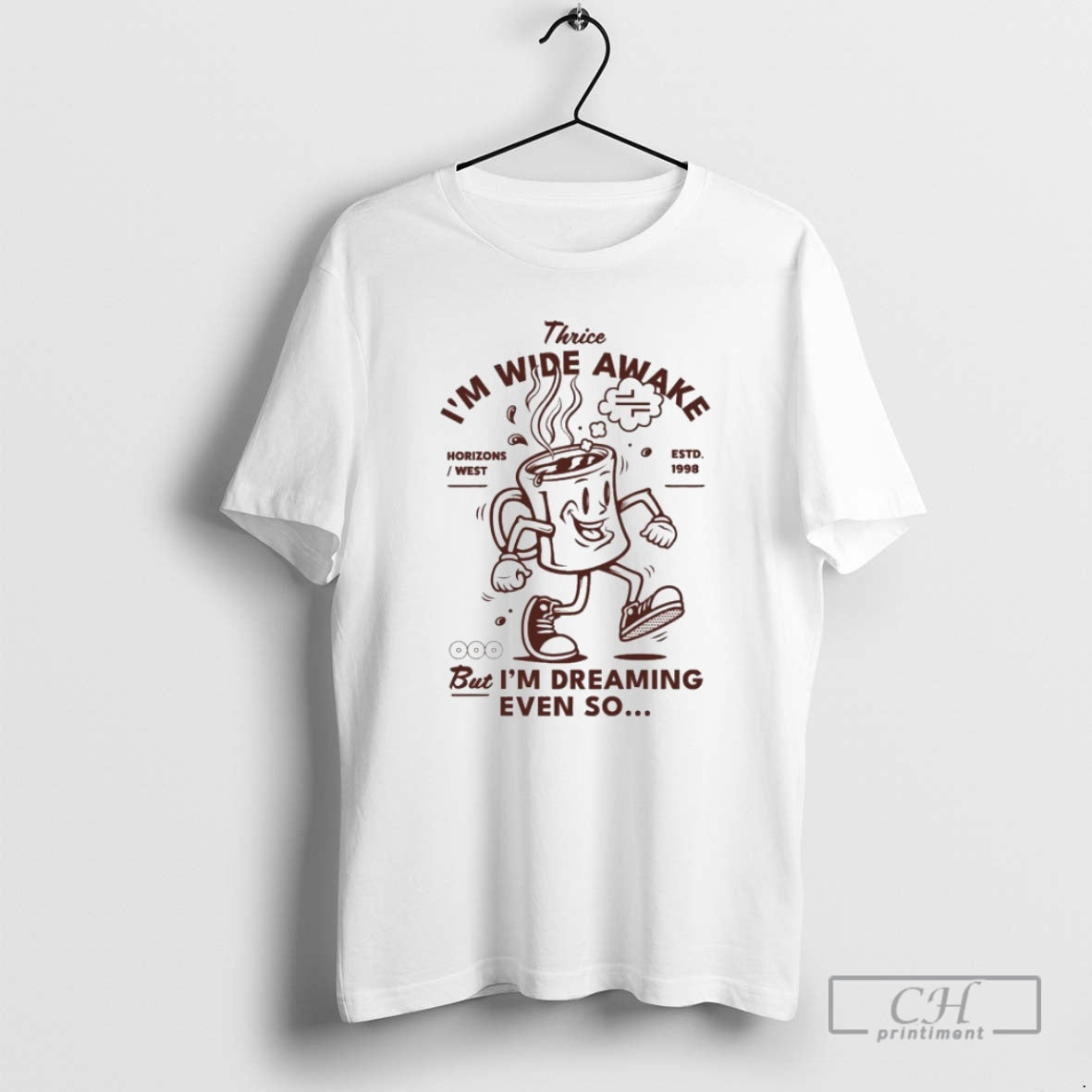Thrice Im Wide Awake But Im Dreaming Even So Horizons West Est 1998 T-Shirts, Hoodie, Sweatshirt - T-Shirt, Sweatshirt, Hoodie