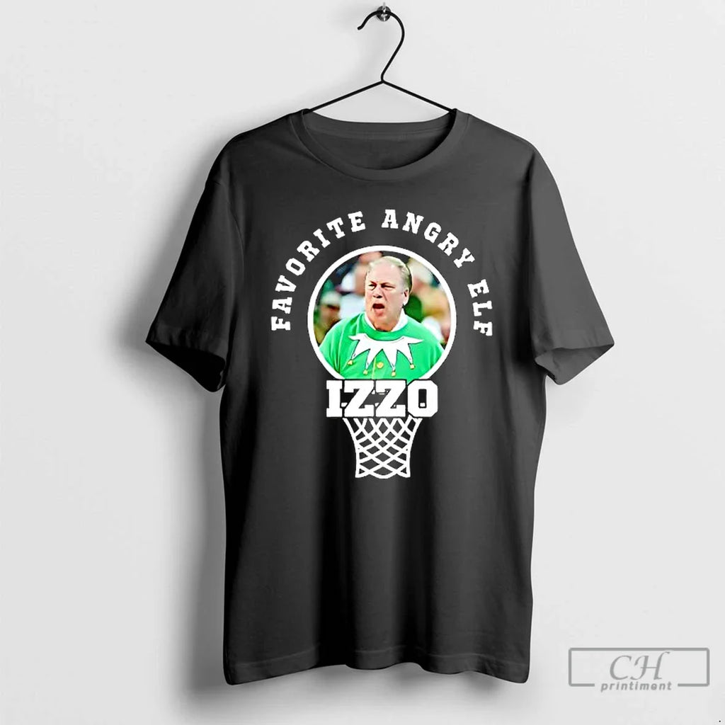Tom Izzo Favorite Angry Elf Izzo T-Shirts, Hoodie, Sweatshirt - T-Shirt, Sweatshirt, Hoodie