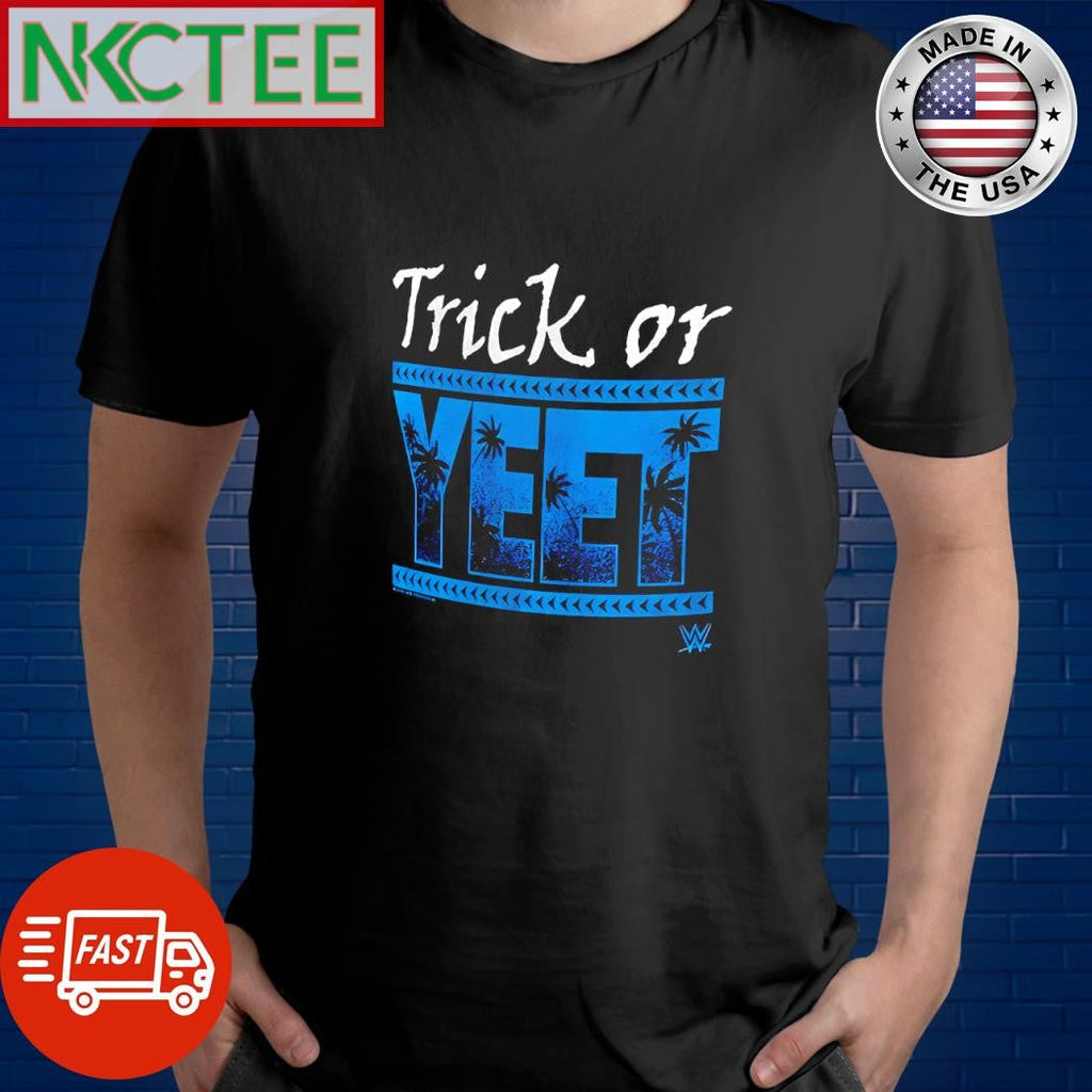 Premium Trick or Yeet shirt Unisex T-shirt, Sweatshirt, Hoodie, Long Sleeve Tee - T-Shirt, Sweatshirt, Hoodie