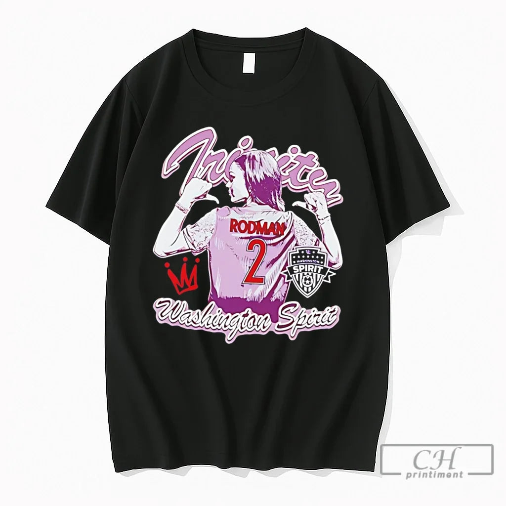Premium Trinity Rodman Washington Spirit Nwsl Mono Tee Unisex T-shirt, Sweatshirt, Hoodie, Long Sleeve Tee - T-Shirt, Sweatshirt, Hoodie
