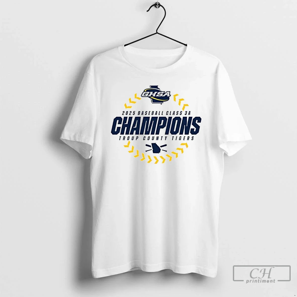 Troup County Tigers 2025 Ghsaa Baseball 3a State Champions T-Shirts, Hoodie, Sweatshirt - T-Shirt, Sweatshirt, Hoodie
