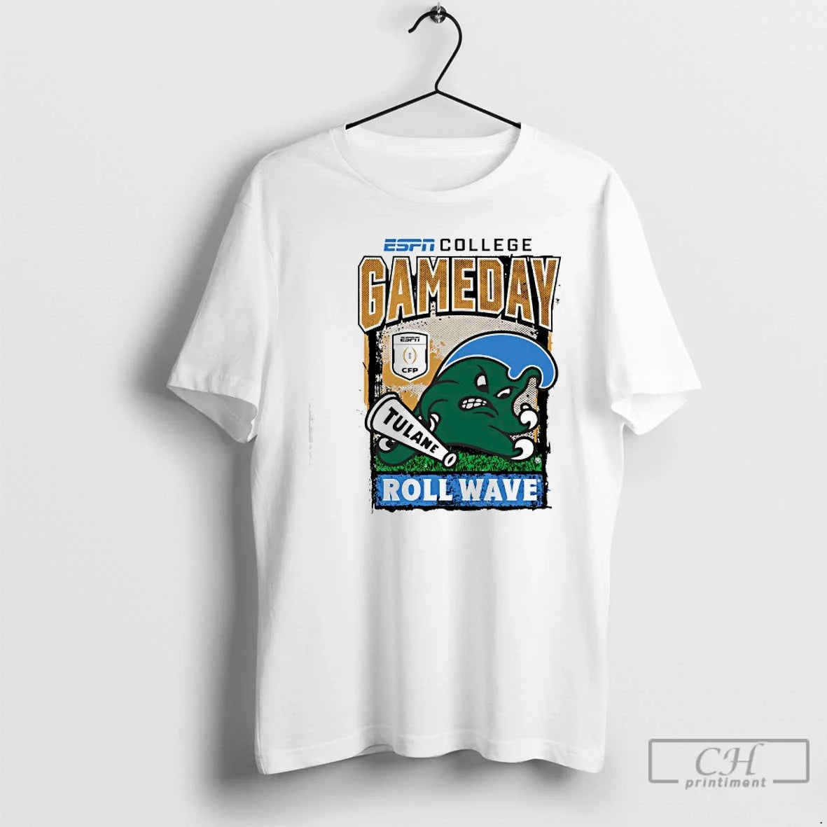 Tulane Green Wave Espn College Gameday 2025 2026 College Football Playoff T-Shirts, Hoodie, Sweatshirt - T-Shirt, Sweatshirt, Hoodie