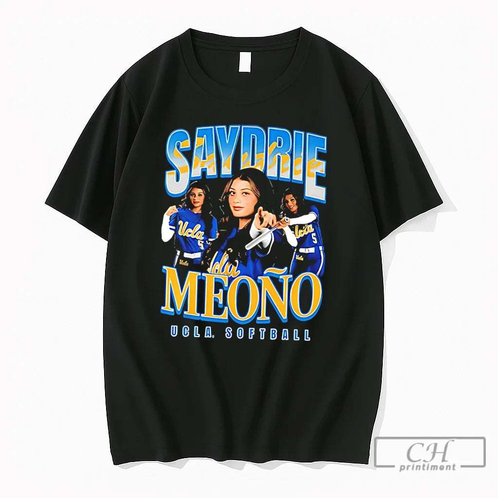 Premium Ucla Softball Saydrie Janelle Meono Portrait Tee Unisex T-shirt, Sweatshirt, Hoodie, Long Sleeve Tee - T-Shirt, Sweatshirt, Hoodie