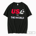 Premium Usa Vs The World 2026 Soccer Tee Unisex T-shirt, Sweatshirt, Hoodie, Long Sleeve Tee - T-Shirt, Sweatshirt, Hoodie