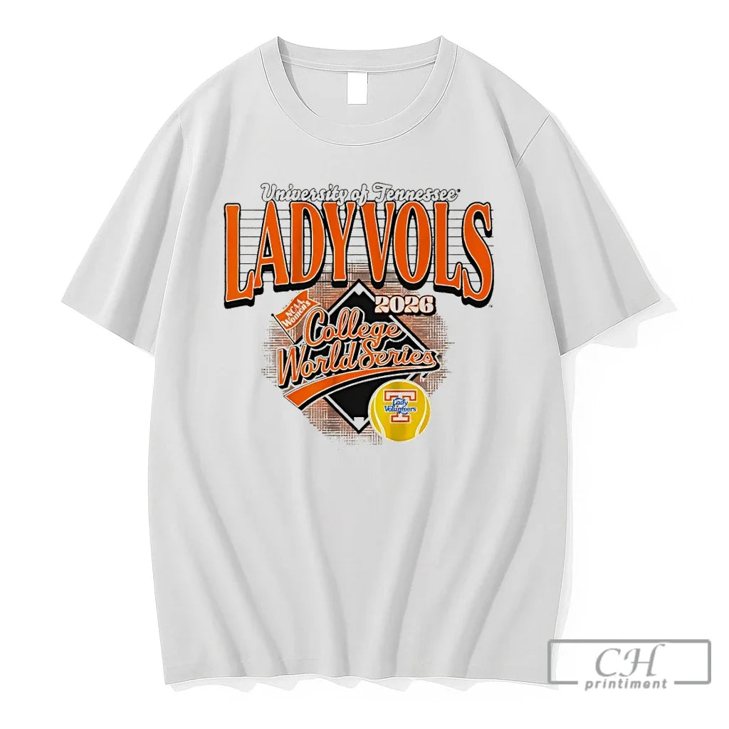 Premium University Of Tennessee Lady Volunteers Ncaa Womens College World Series 2026 T Shirts Sweater - T-Shirt, Sweatshirt, Hoodie