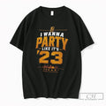 Premium Vegas Golden Knights I Wanna Party Like Its 23 Tee Unisex T-shirt, Sweatshirt, Hoodie, Long Sleeve Tee - T-Shirt, Sweatshirt, Hoodie