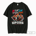 Premium Victor Wembanyama Bitch Were From Texas San Antonio Spurs Basketball Nba 2026 T Shirts - T-Shirt, Sweatshirt, Hoodie