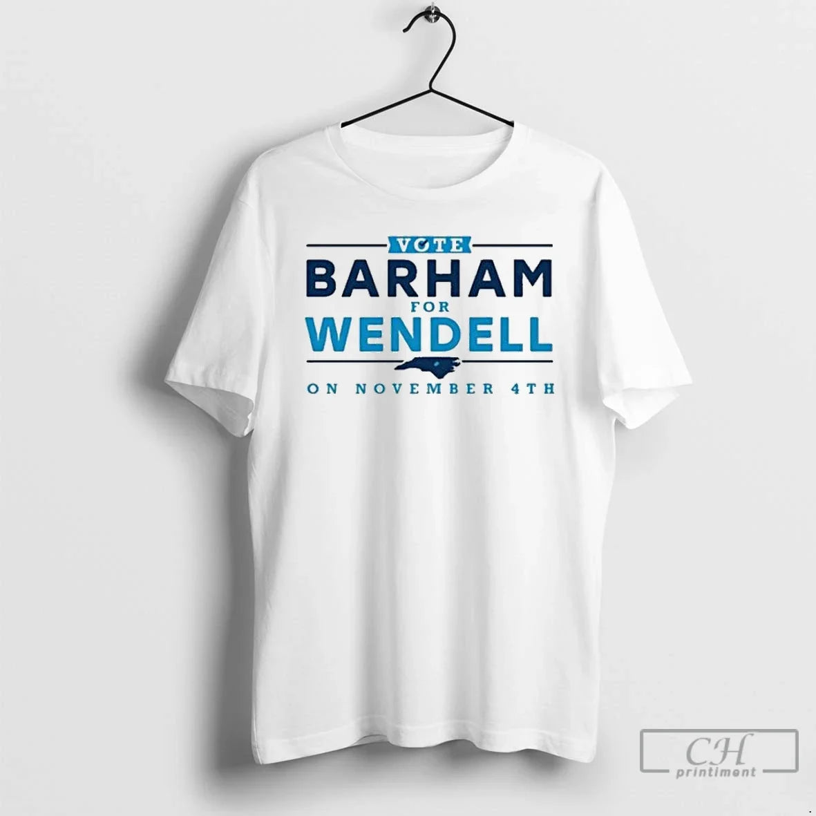 Premium Vote Barham For Wendell On November 4th 2025 T Shirts Unisex T-shirt, Sweatshirt, Hoodie, Long Sleeve Tee - T-Shirt, Sweatshirt, Hoodie