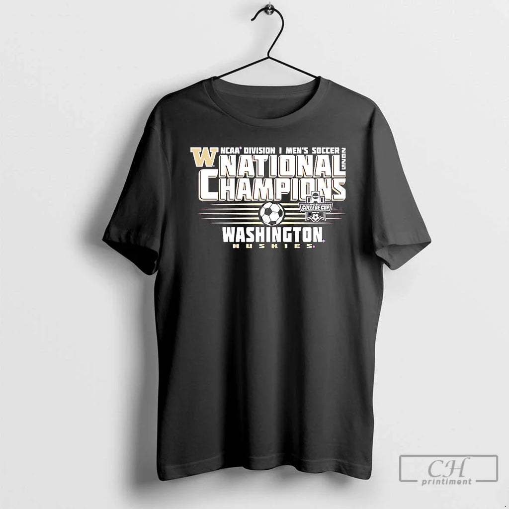 Washington Huskies 2025 Soccer National Champions T-Shirts, Hoodie, Sweatshirt - T-Shirt, Sweatshirt, Hoodie