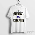 Washington Huskies 2025 Ncaa Soccer National Champions Locker Room T-Shirts, Hoodie, Sweatshirt - T-Shirt, Sweatshirt, Hoodie