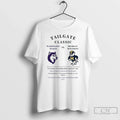 Premium Washington Huskies Vs Michigan Wolverines Tailgate Classic Saturday October 18th Kickoff Tba T Shirts - T-Shirt, Sweatshirt, Hoodie