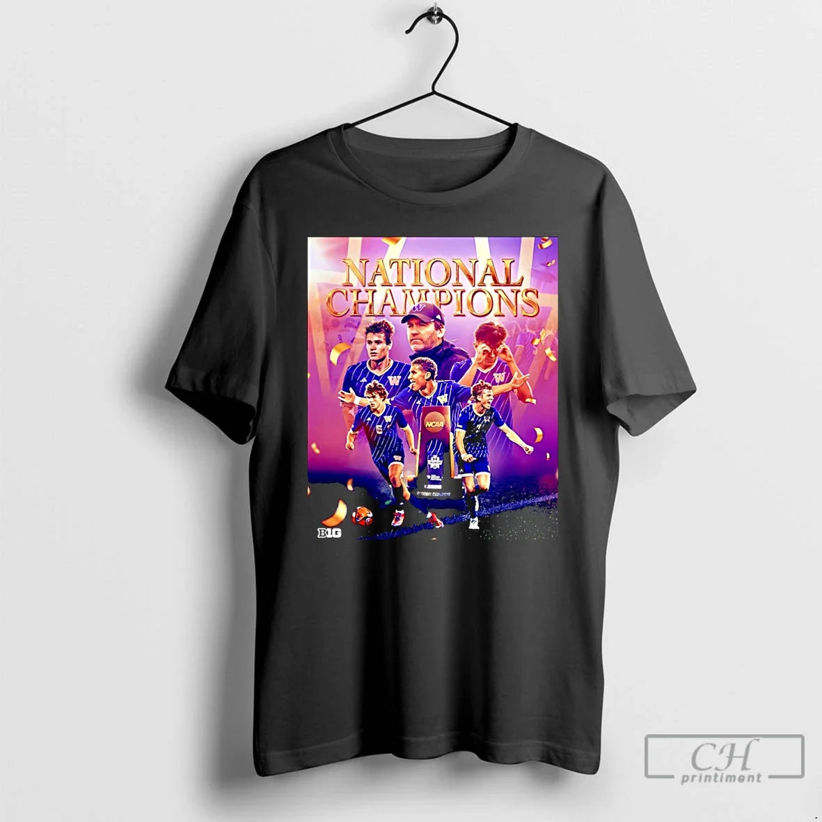Washington Husky 2025 Ncaa Soccer National Champions Trophy T-Shirts, Hoodie, Sweatshirt - T-Shirt, Sweatshirt, Hoodie