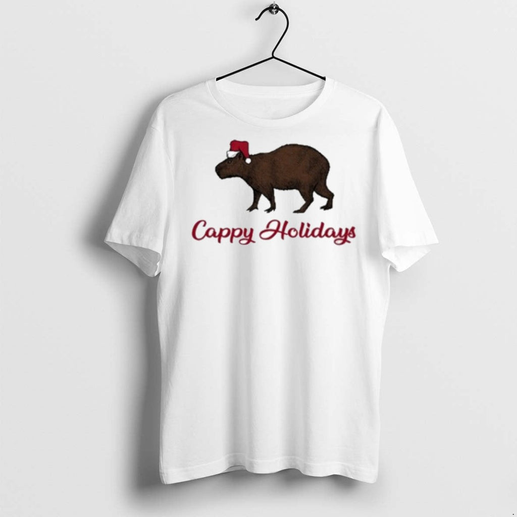 Premium Whistlindiesel Cappy Holidays Christmas T Shirts Unisex T-shirt, Sweatshirt, Hoodie, Long Sleeve Tee - T-Shirt, Sweatshirt, Hoodie