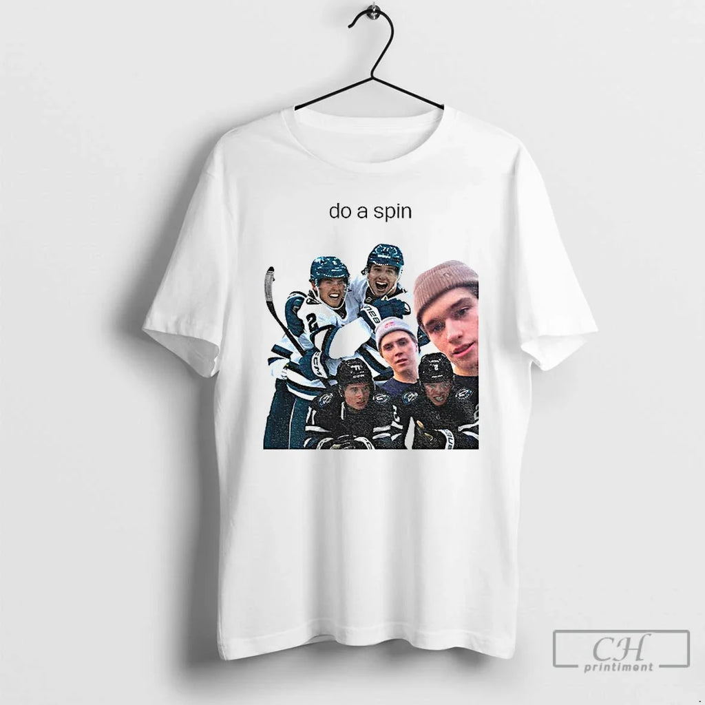 Will Smith Macklin Celebrini San Jose Sharks Hockey Do Spin T-Shirts, Hoodie, Sweatshirt - T-Shirt, Sweatshirt, Hoodie