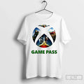 Premium Xbox Game Pass Logo T Shirts Unisex T-shirt, Sweatshirt, Hoodie, Long Sleeve Tee - T-Shirt, Sweatshirt, Hoodie