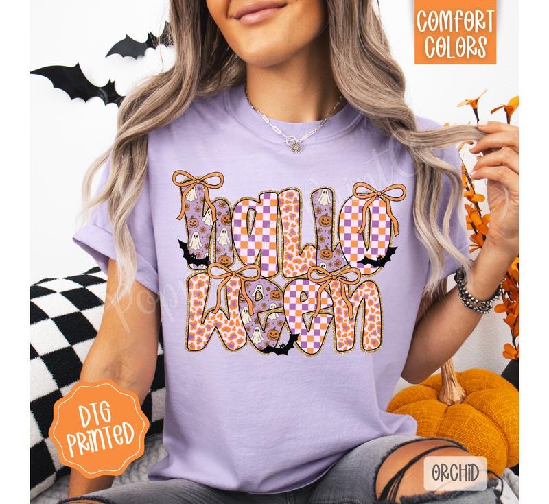 Preppy Halloween Comfort Colors T-Shirts, Hoodie, Sweatshirt - T-Shirt, Sweatshirt, Hoodie