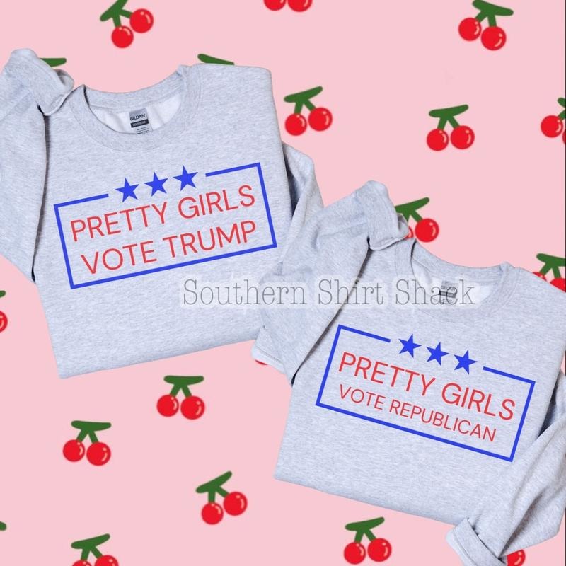 Pretty Vote Tops T-Shirts, Hoodie, Sweatshirt - T-Shirt, Sweatshirt, Hoodie