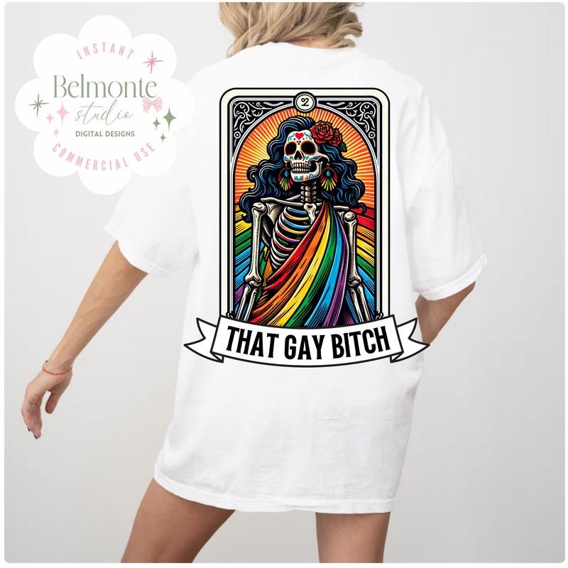 Pride Spring That Gay B*Tch Tarot Pride Summer LGBTq Pride Month Gay B*Tch Funny LGBTq Shirt Tarot T-Shirts, Hoodie, Sweatshirt - T-Shirt, Sweatshirt, Hoodie