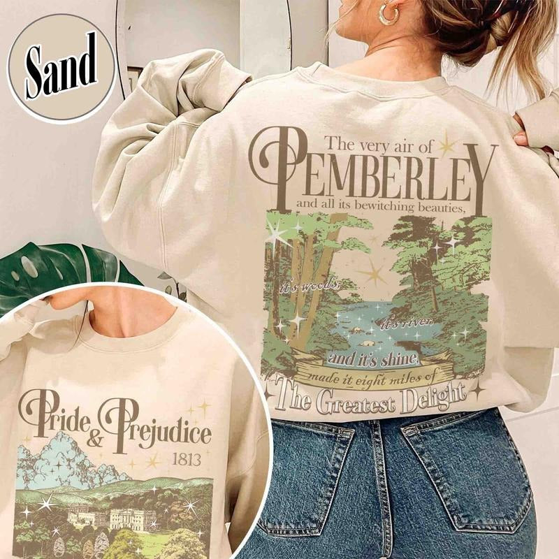 Pride Prejudice . Pemberley House Shirt T-Shirts, Hoodie, Sweatshirt - T-Shirt, Sweatshirt, Hoodie