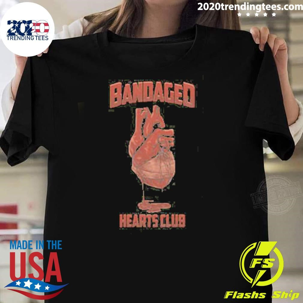 Prince Harvey Bandaged Hearts Club Shirt Unisex T-shirt, Sweatshirt, Hoodie, Long Sleeve Tee - T-Shirt, Sweatshirt, Hoodie