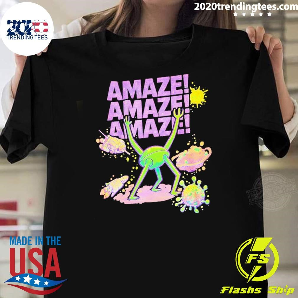 Project Hail Mary Rocky Amaze Amaze Amaze Shirt Unisex T-shirt, Sweatshirt, Hoodie, Long Sleeve Tee - T-Shirt, Sweatshirt, Hoodie
