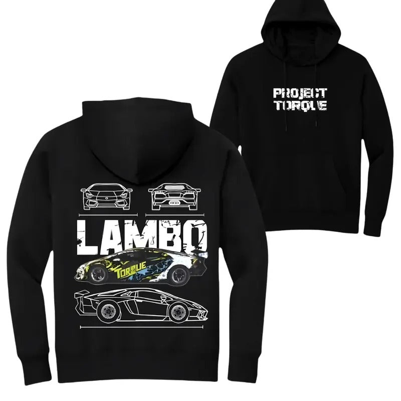 Project Torque Lambor Outline Automotive Truck Shirts Car Auto Lovers Menswear T-Shirts, Hoodie, Sweatshirt - T-Shirt, Sweatshirt, Hoodie