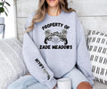 Property Zade Meadows Haunting Adeline Dark Romance Womenswear Soft Long Sleeves Fabric T-Shirts, Hoodie, Sweatshirt - T-Shirt, Sweatshirt, Hoodie