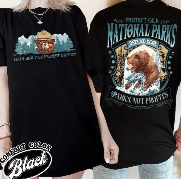 Protect Our National Parks Shirt Nature Conservation Shirt Vintage Hiking Outdoor Adventure National Park Lovers T-Shirts, Hoodie, Sweatshirt - T-Shirt, Sweatshirt, Hoodie