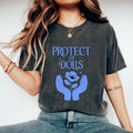 Protect Dolls Shirt Feminist Protect Dolls Feminine Empowerment LGBTQ Floral Hands Gender Equality Trans Shirt T-Shirts, Hoodie, Sweatshirt - T-Shirt, Sweatshirt, Hoodie