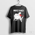 Protect Ya Neck Freedom Charlie Kirk Shot Unisex T-shirt, Sweatshirt, Hoodie, Long Sleeve Tee - T-Shirt, Sweatshirt, Hoodie