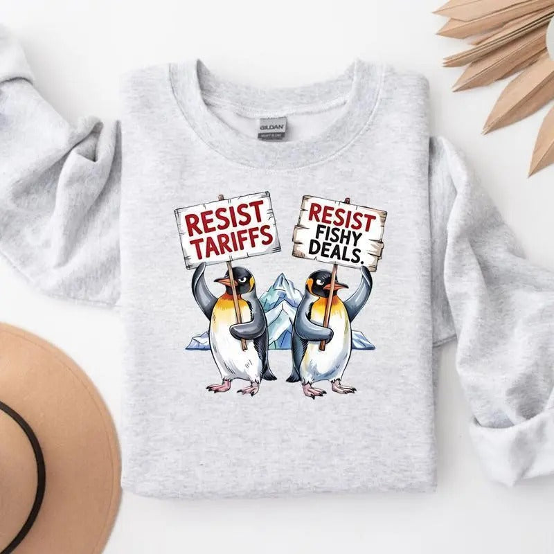 Protest Penguin Her Him Trending Shirt T-Shirts, Hoodie, Sweatshirt - T-Shirt, Sweatshirt, Hoodie