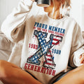 Proud Member Fck Your Feelings Generation 4th July American Flag Usa America Gen X Sarcastic Gen X Womenswear Shirt T-Shirts, Hoodie, Sweatshirt - T-Shirt, Sweatshirt, Hoodie
