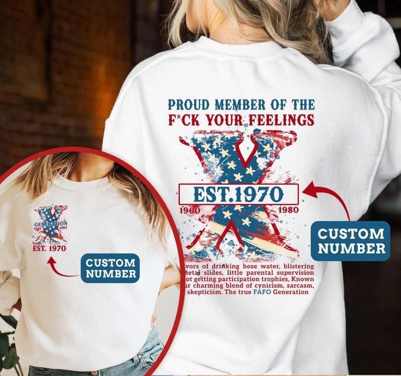 Proud Member F Your Feeling Gen X 1965 1980 Member Customize Year Shirt Generation X Raised Hose Water Neglect T-Shirts, Hoodie, Sweatshirt - T-Shirt, Sweatshirt, Hoodie