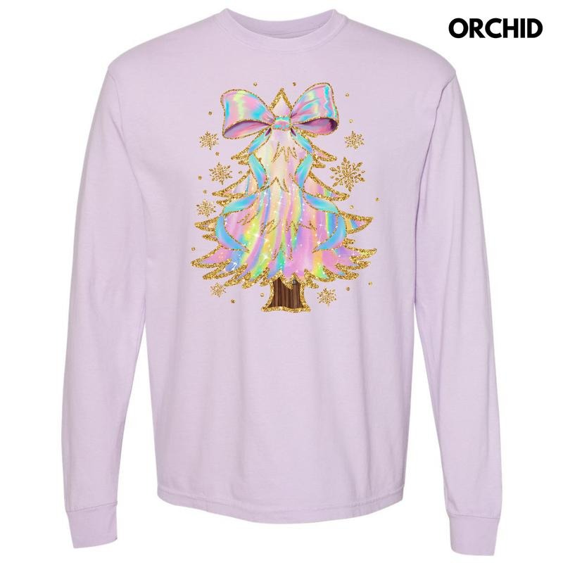 Psychedelic Swirls Tree Long Sleeve Comfort Colors 'NLB' T-Shirts, Hoodie, Sweatshirt - T-Shirt, Sweatshirt, Hoodie