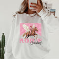 Pucker Up Cowboy Retro Cotton Fit Sleeve Comfortable Cute CASUAL COTTON Womenswear Athletic Basic Day Long Sleeves Mama T-Shirts, Hoodie, Sweatshirt - T-Shirt, Sweatshirt, Hoodie