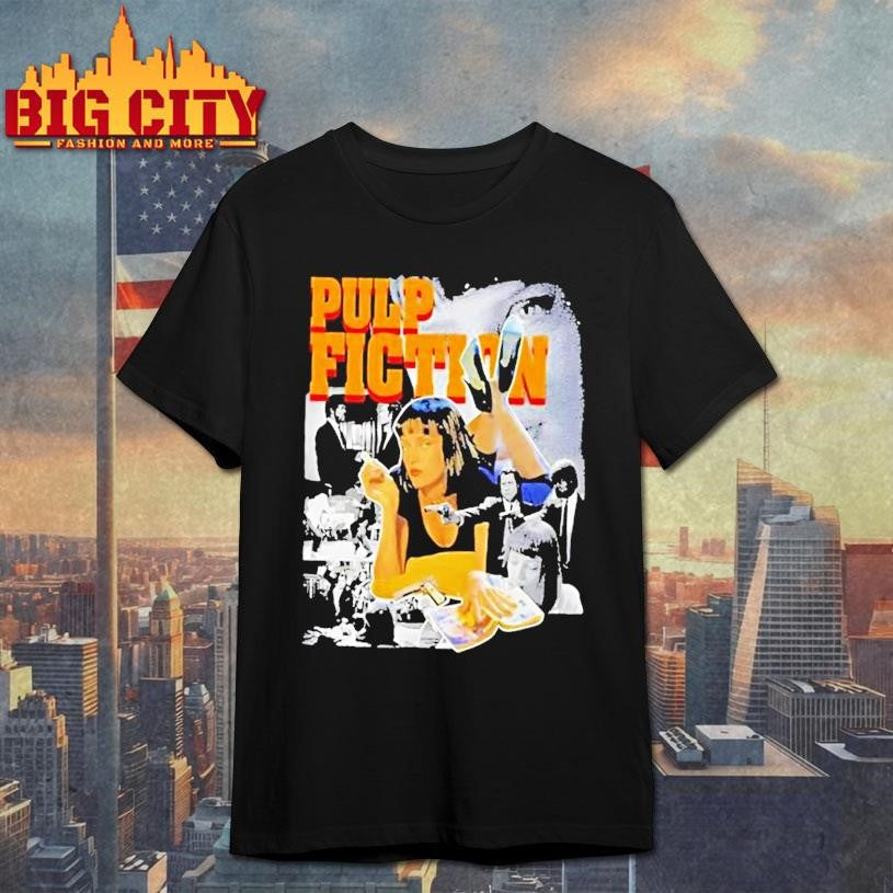 Pulp Fiction Graphic Shirt Unisex T-shirt, Sweatshirt, Hoodie, Long Sleeve Tee - T-Shirt, Sweatshirt, Hoodie