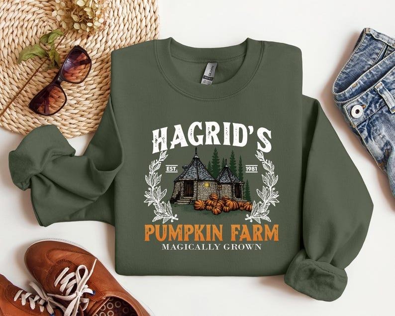 Pumpkin Farm Thanksgiving 2024 Fall Halloween Pumpkin Fall Shirt Book Lover T-Shirts, Hoodie, Sweatshirt - T-Shirt, Sweatshirt, Hoodie