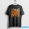 Pumpkin Sunflower Daisy Thanksgiving Halloween Fall Tshirts Sweater Unisex T-shirt, Sweatshirt, Hoodie, Long Sleeve Tee - T-Shirt, Sweatshirt, Hoodie