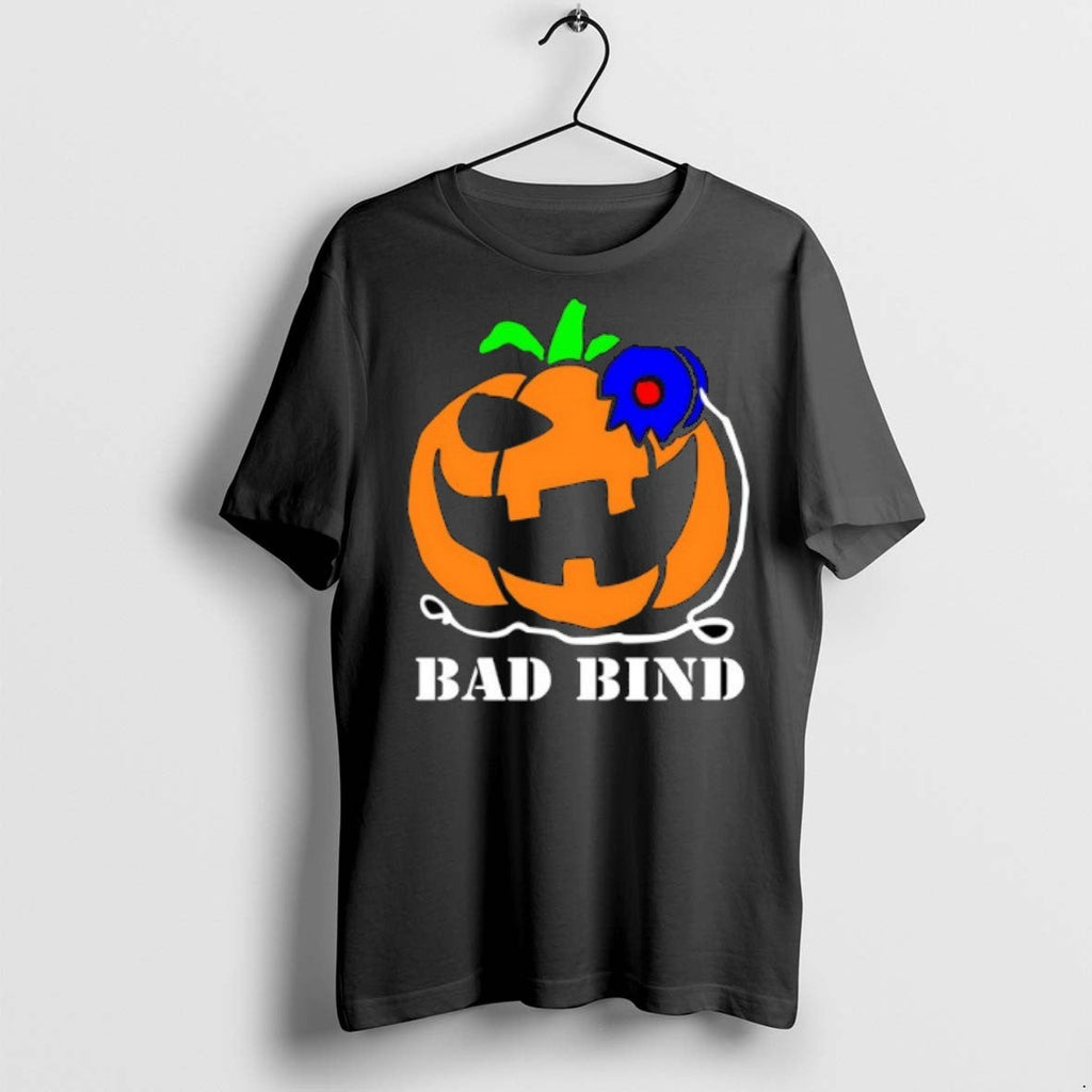 Pumpkin Bad Bind Halloween T Shirts Unisex T-shirt, Sweatshirt, Hoodie, Long Sleeve Tee - T-Shirt, Sweatshirt, Hoodie