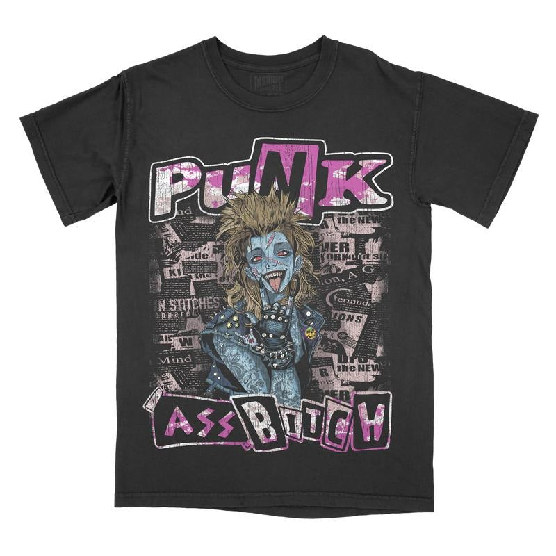 Punk Girl Comfort Colors Gothic Alternative Punk Rock T-Shirts, Hoodie, Sweatshirt - T-Shirt, Sweatshirt, Hoodie