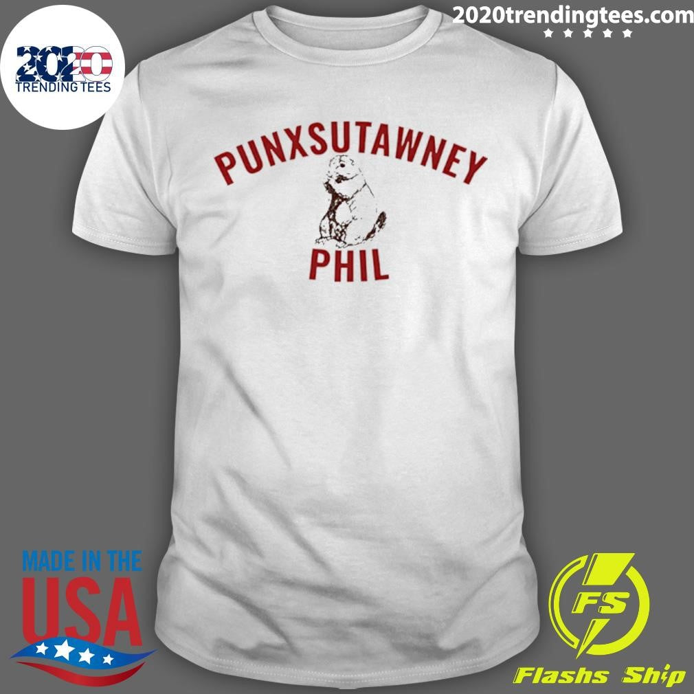 Punxsutawney Phil Art Shirt Unisex T-shirt, Sweatshirt, Hoodie, Long Sleeve Tee - T-Shirt, Sweatshirt, Hoodie