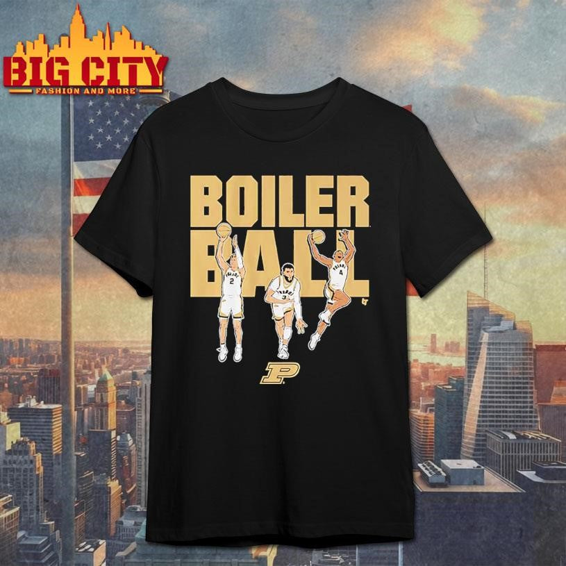 Purdue Basketball Braden Smith Fletcher Loyer &amp; Trey Kaufman-renn Boiler Ball Shirt Unisex T-shirt, Sweatshirt, Hoodie, Long Sleeve Tee - T-Shirt, Sweatshirt, Hoodie